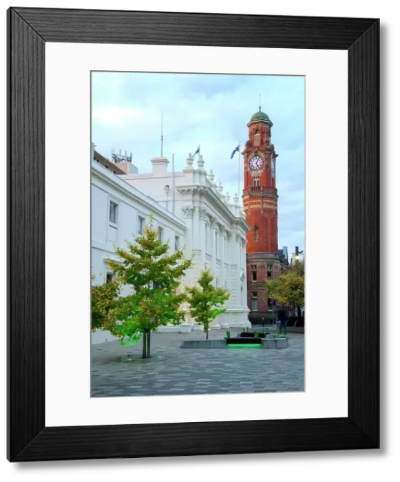 Framed Print : Australia, Tasmania, Launceston, Centenary Clock and Chimes, Civic square Framed Print : Australia, Tasmania, Launceston, Centenary Clock and Chimes, Civic square
