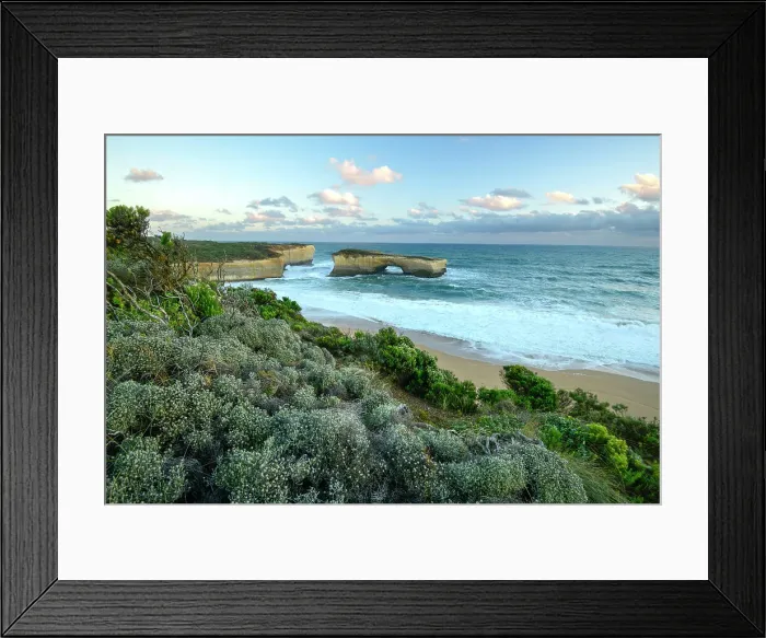 Framed Print : Australia, Victoria, , Twelve Apostles Marine National Park, London Bridge Framed Print : Australia, Victoria, , Twelve Apostles Marine National Park, London Bridge