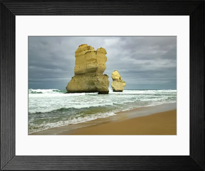 Framed Print : Australia; Victoria; Great Ocean Road, Twelve Apostles Marine National Park Framed Print : Australia; Victoria; Great Ocean Road, Twelve Apostles Marine National Park