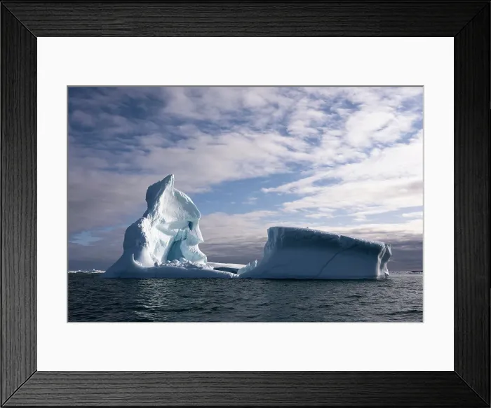 Framed Print : Viking Ice Berg in the Arctic Cirlce, Canada Framed Print : Viking Ice Berg in the Arctic Cirlce, Canada