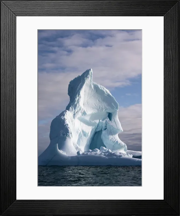 Framed Print : Viking Ice Berg in the Arctic Cirlce, Canada Framed Print : Viking Ice Berg in the Arctic Cirlce, Canada