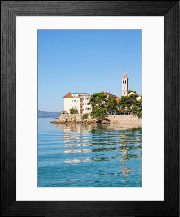 Framed Print : Plaza Kotlina, Bol, Brac, Damatia, Adriatic Coast, Croatia Framed Print : Plaza Kotlina, Bol, Brac, Damatia, Adriatic Coast, Croatia