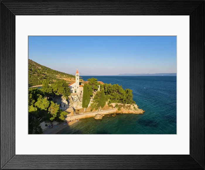 Framed Print : Plaza Kotlina, Bol, Brac, Damatia, Adriatic Coast, Croatia Framed Print : Plaza Kotlina, Bol, Brac, Damatia, Adriatic Coast, Croatia