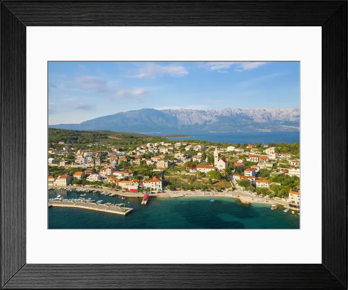 Framed Print : Sumartin, Brac, Damatia, Adriatic Coast, Croatia Framed Print : Sumartin, Brac, Damatia, Adriatic Coast, Croatia