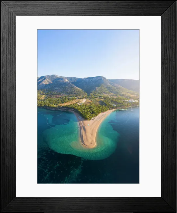 Framed Print : Zlatni Rat, Golden Horn Beach, Bol, Brac, Damatia, Adriatic Coast, Croatia Framed Print : Zlatni Rat, Golden Horn Beach, Bol, Brac, Damatia, Adriatic Coast, Croatia