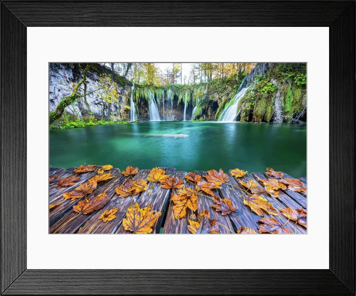 Framed Print : Plitvice Lakes National Park, Croatia