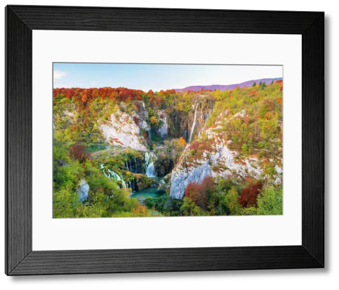 Framed Print : Plitvice Lakes National Park, Croatia