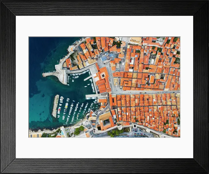 Framed Print : Dubrovnik, Dalmatian Coast, Adriatic Sea, Croatia Framed Print : Dubrovnik, Dalmatian Coast, Adriatic Sea, Croatia