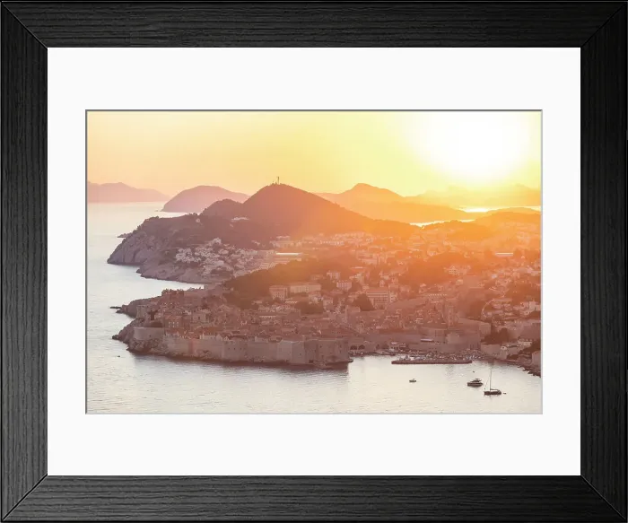 Framed Print : Dubrovnik, Dalmatia, Croatia Framed Print : Dubrovnik, Dalmatia, Croatia