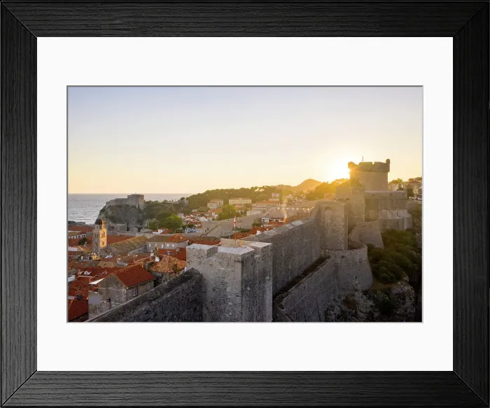 Framed Print : Dubrovnik, Dalmatia, Croatia Framed Print : Dubrovnik, Dalmatia, Croatia