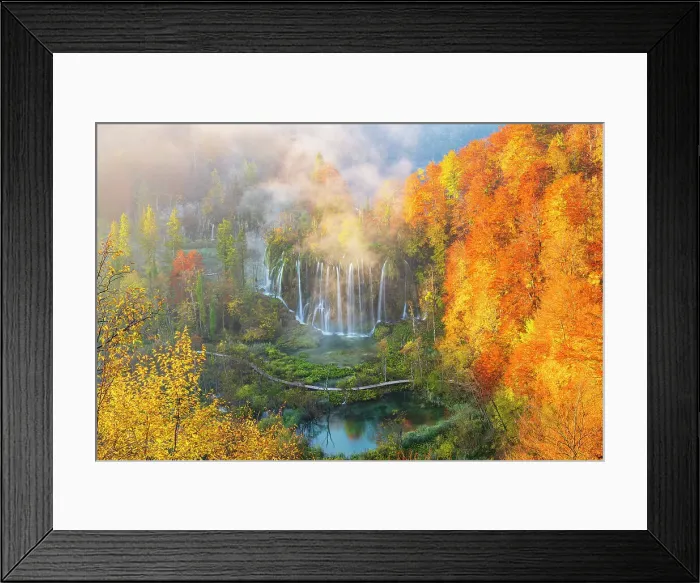 Framed Print : Plitvice Lakes National Park, Croatia Framed Print : Plitvice Lakes National Park, Croatia