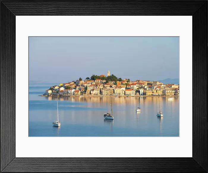 Framed Print : Primosten, Dalmatian Coast, Adriatic, Croatia Framed Print : Primosten, Dalmatian Coast, Adriatic, Croatia