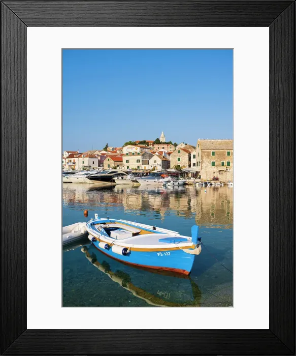Framed Print : Primosten, Dalmatian Coast, Adriatic, Croatia Framed Print : Primosten, Dalmatian Coast, Adriatic, Croatia