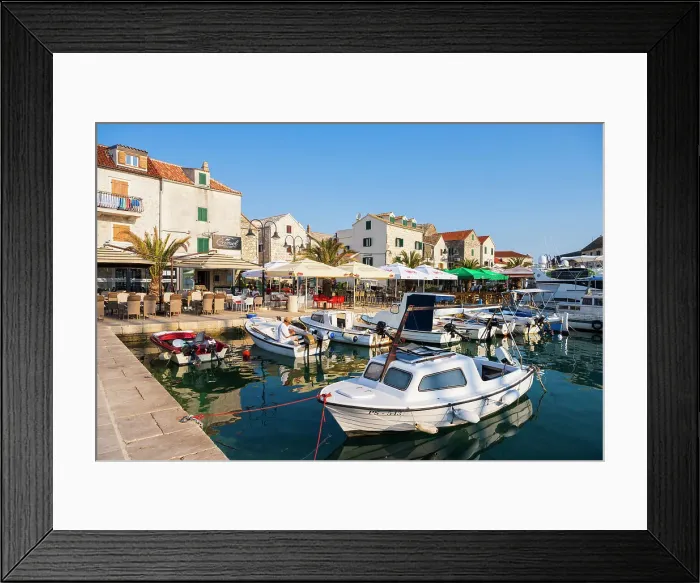 Framed Print : Primosten, Dalmatian Coast, Adriatic, Croatia Framed Print : Primosten, Dalmatian Coast, Adriatic, Croatia