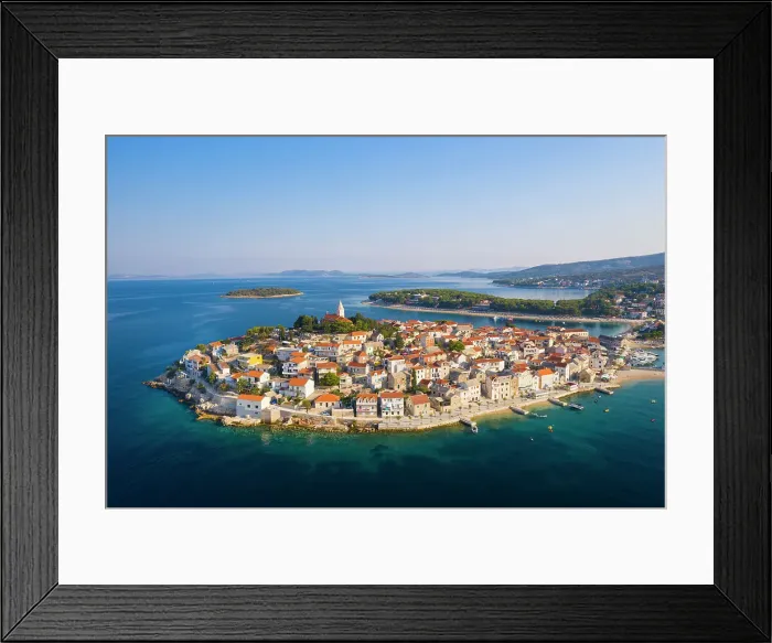 Framed Print : Primosten, Dalmatian Coast, Adriatic, Croatia Framed Print : Primosten, Dalmatian Coast, Adriatic, Croatia