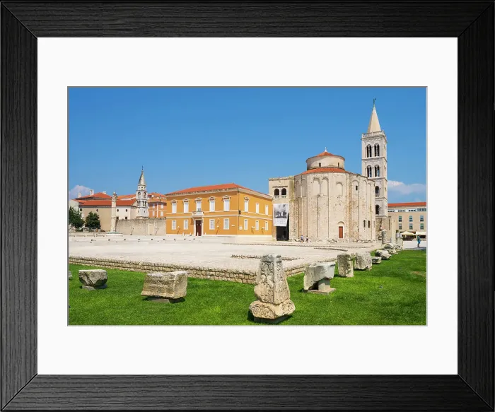 Framed Print : Roman Forum, Zadar, Dalmatian Coast, Croatia Framed Print : Roman Forum, Zadar, Dalmatian Coast, Croatia