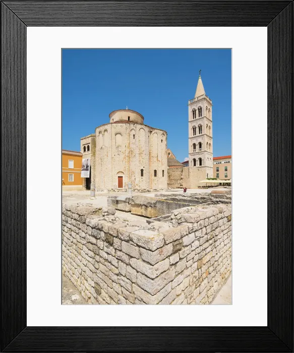 Framed Print : Roman Forum, Zadar, Dalmatian Coast, Croatia Framed Print : Roman Forum, Zadar, Dalmatian Coast, Croatia