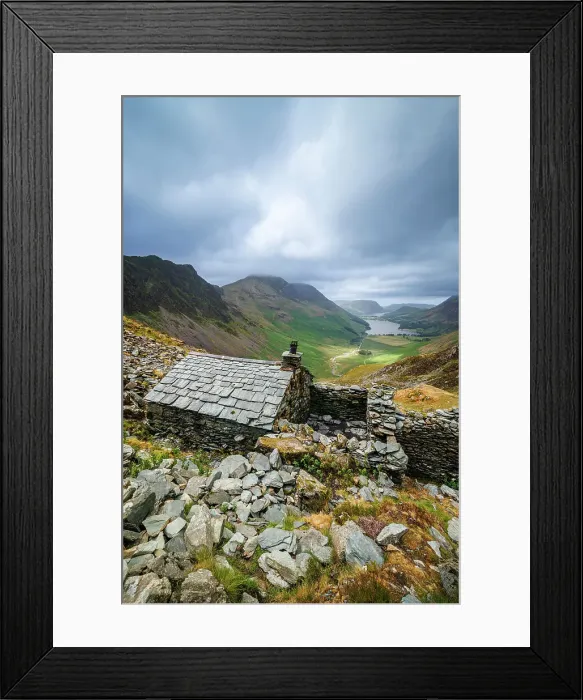 Framed Print : Warnscale Bothy, the Lake District, England Framed Print : Warnscale Bothy, the Lake District, England