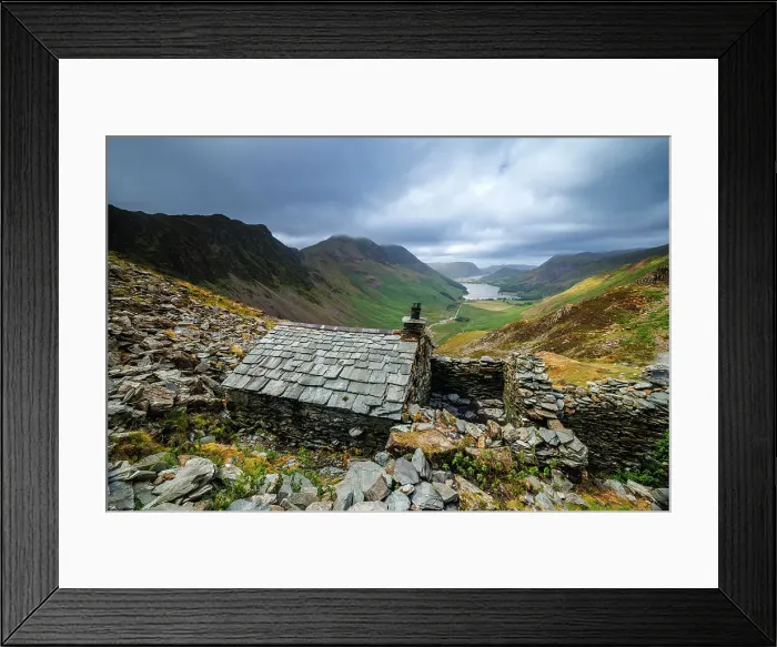 Framed Print : Warnscale Bothy, the Lake District, England Framed Print : Warnscale Bothy, the Lake District, England