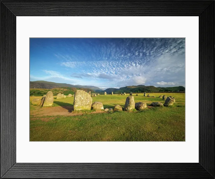 Framed Print : Castlerigg Stone Circle, the Lake District, England Framed Print : Castlerigg Stone Circle, the Lake District, England