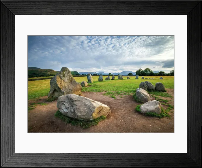 Framed Print : Castlerigg Stone Circle, the Lake District, England Framed Print : Castlerigg Stone Circle, the Lake District, England