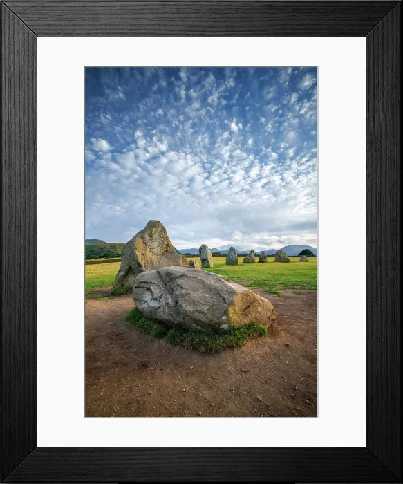 Framed Print : Castlerigg Stone Circle, the Lake District, England Framed Print : Castlerigg Stone Circle, the Lake District, England