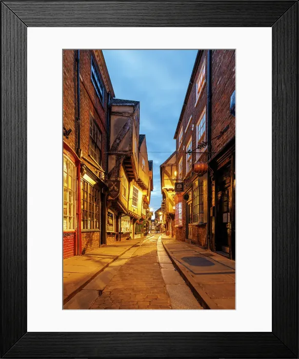 Framed Print : The Shambles, York, England Framed Print : The Shambles, York, England