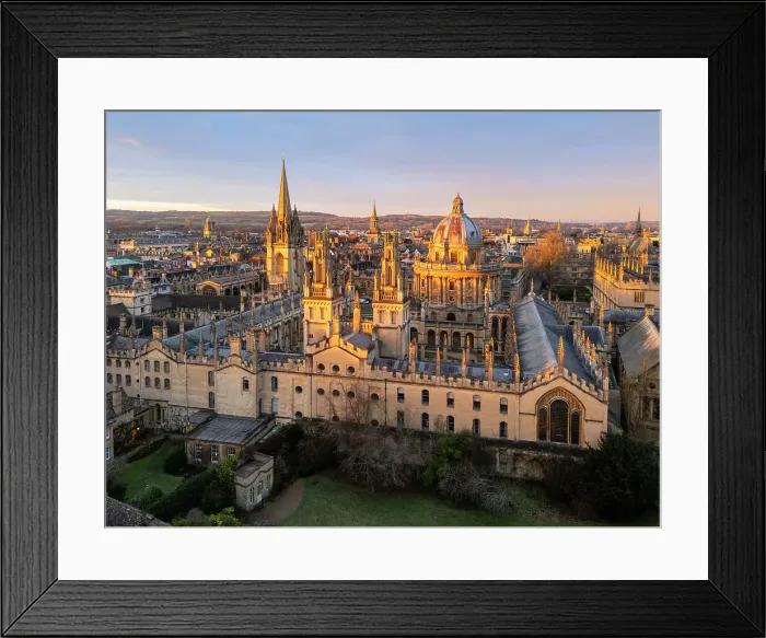 Framed Print : The Dreaming Spires, Oxford, England Framed Print : The Dreaming Spires, Oxford, England