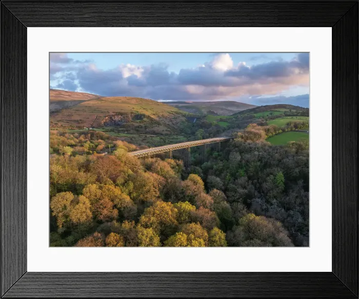 Framed Print : Aerial view of Meldon Viaduct in Dartmoor National Park, Okehampton, Devon, England. Spring (April) 2024 Framed Print : Aerial view of Meldon Viaduct in Dartmoor National Park, Okehampton, Devon, England. Spring (April) 2024