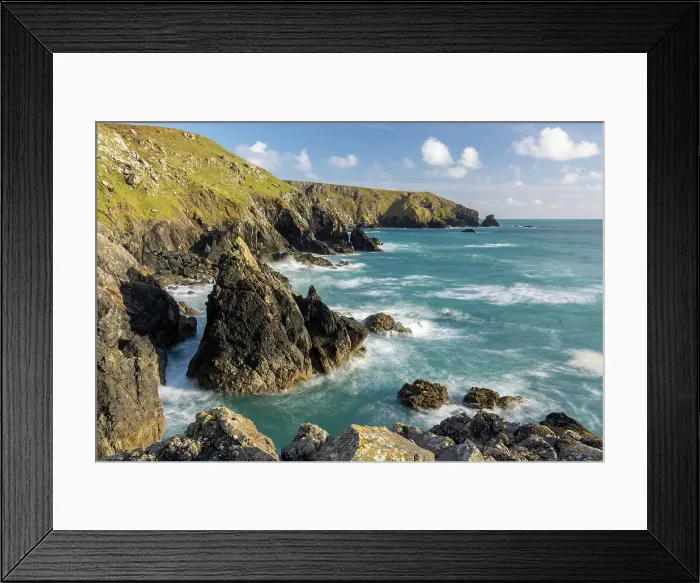 Framed Print : Dramatic coastal scenery at Ogo-Dour Cove on the Lizard Peninsula, Cornwall, England. Spring (April) 2024 Framed Print : Dramatic coastal scenery at Ogo-Dour Cove on the Lizard Peninsula, Cornwall, England. Spring (April) 2024