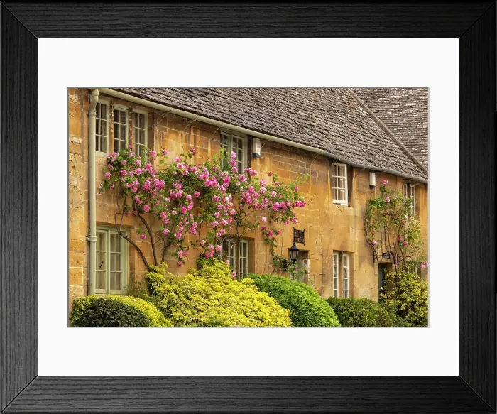 Framed Print : Pretty cottage in the Cotswolds village of Stanton, Gloucestershire, England. Spring (May) 2024 Framed Print : Pretty cottage in the Cotswolds village of Stanton, Gloucestershire, England. Spring (May) 2024