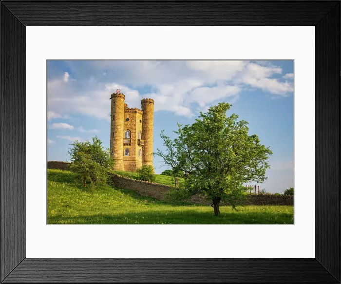 Framed Print : Broadway Tower in the Cotswolds, Worcestershire, England. Spring (May) 2024 Framed Print : Broadway Tower in the Cotswolds, Worcestershire, England. Spring (May) 2024