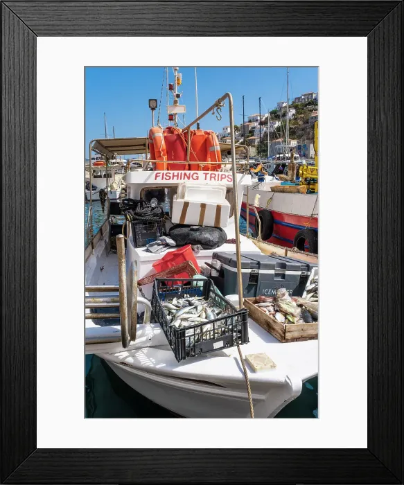 Framed Print : Harbour of Hydra Town, Hydra (Ydra), Saronic Islands, Greece Framed Print : Harbour of Hydra Town, Hydra (Ydra), Saronic Islands, Greece