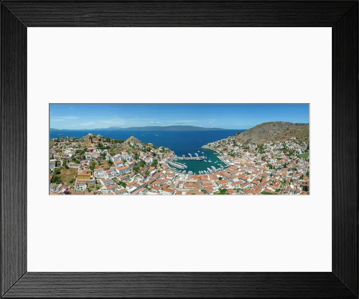 Framed Print : Harbour of Hydra Town, Hydra (Ydra), Saronic Islands, Greece Framed Print : Harbour of Hydra Town, Hydra (Ydra), Saronic Islands, Greece