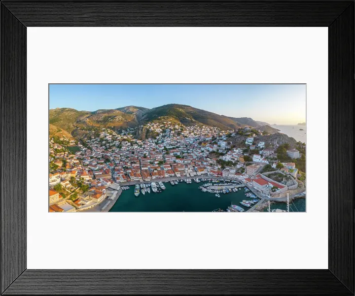 Framed Print : Harbour of Hydra Town, Hydra (Ydra), Saronic Islands, Greece Framed Print : Harbour of Hydra Town, Hydra (Ydra), Saronic Islands, Greece