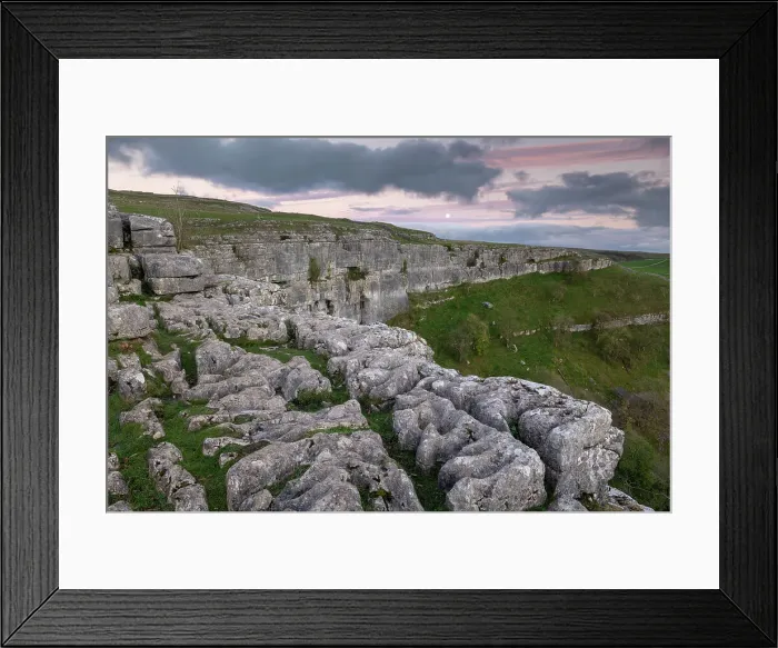 Framed Print : Limestone cliffs above Malham Cove in the Yorkshire Dales National Park, Englnad. Autumn (October) 2018 Framed Print : Limestone cliffs above Malham Cove in the Yorkshire Dales National Park, Englnad. Autumn (October) 2018