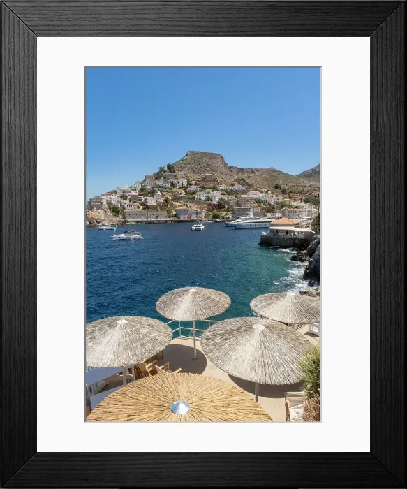 Framed Print : Harbour of Hydra Town, Hydra (Ydra), Saronic Islands, Greece Framed Print : Harbour of Hydra Town, Hydra (Ydra), Saronic Islands, Greece