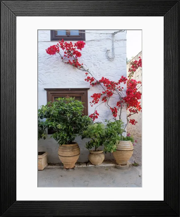Framed Print : Hydra Town, Hydra (Ydra), Saronic Islands, Greece