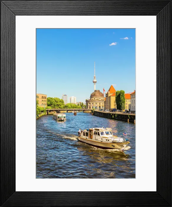 Framed Print : Bode Museum on the River Spree in Berlin, Germany, Europe Framed Print : Bode Museum on the River Spree in Berlin, Germany, Europe
