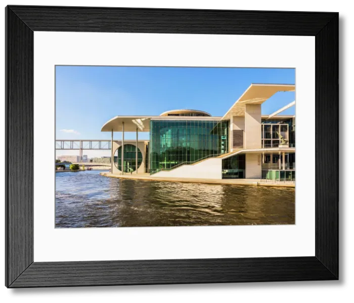 Framed Print : Library of the German Bundestag, Berlin, Germany, Europe Framed Print : Library of the German Bundestag, Berlin, Germany, Europe