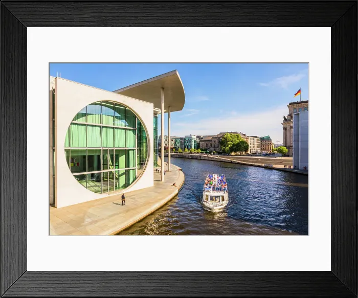 Framed Print : Library of the German Bundestag, Berlin, Germany, Europe Framed Print : Library of the German Bundestag, Berlin, Germany, Europe
