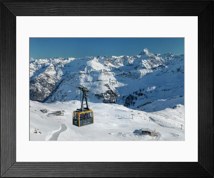 Framed Print : Nebelhorn Cable Car (2224m) from Nebelhorn summit to Hofatsblick station, Oberstdorf, Swabia, Bavarian Alps, Bavaria, Germany Framed Print : Nebelhorn Cable Car (2224m) from Nebelhorn summit to Hofatsblick station, Oberstdorf, Swabia, Bavarian Alps, Bavaria, Germany