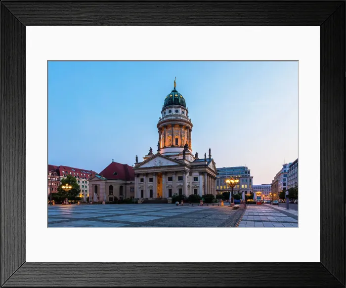 Framed Print : French Cathedral at Gendarmenmarkt, Berlin, Germany, Europe Framed Print : French Cathedral at Gendarmenmarkt, Berlin, Germany, Europe