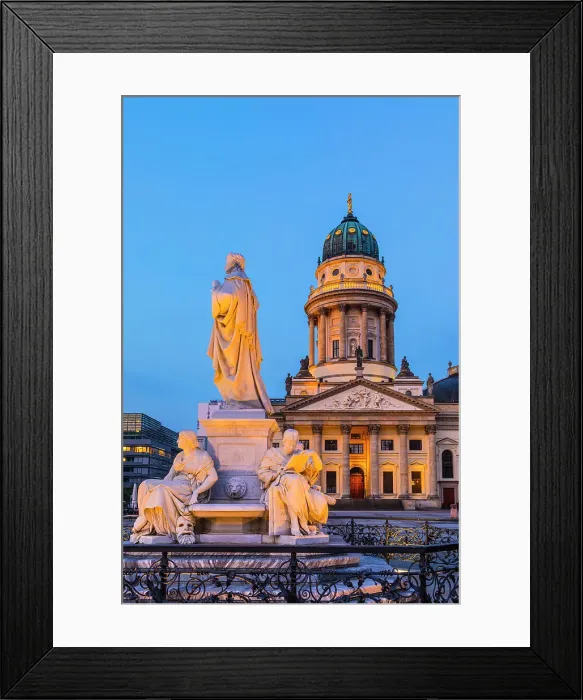 Framed Print : Deutscher Dom in Gendarmenmarkt, Berlin, Germany, Europe Framed Print : Deutscher Dom in Gendarmenmarkt, Berlin, Germany, Europe