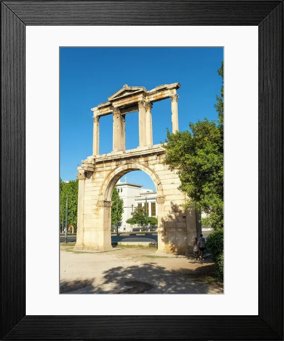 Framed Print : Arch of Hadrian (Hadrian's Gate), Athens, Greece Framed Print : Arch of Hadrian (Hadrian's Gate), Athens, Greece