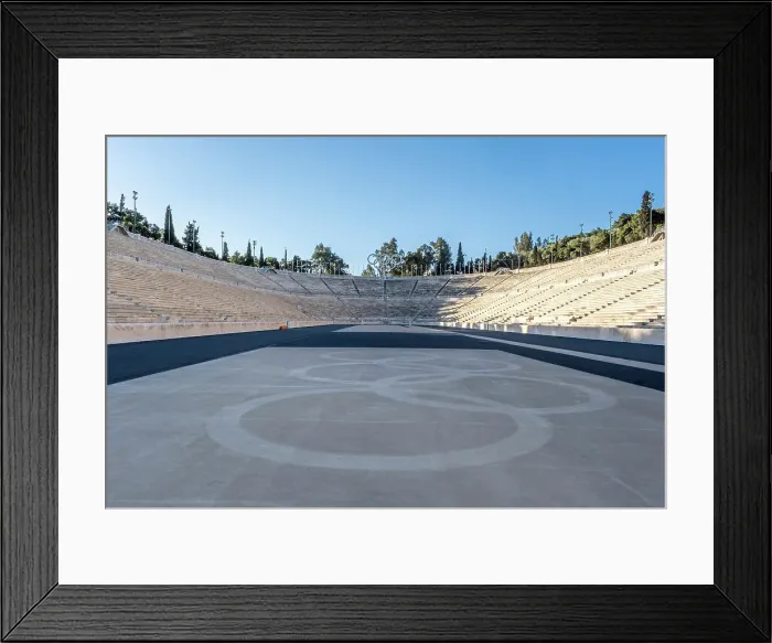 Framed Print : Panathenaic Stadium (site of the first modern day Olympic games in 1896) Athens, Greece Framed Print : Panathenaic Stadium (site of the first modern day Olympic games in 1896) Athens, Greece