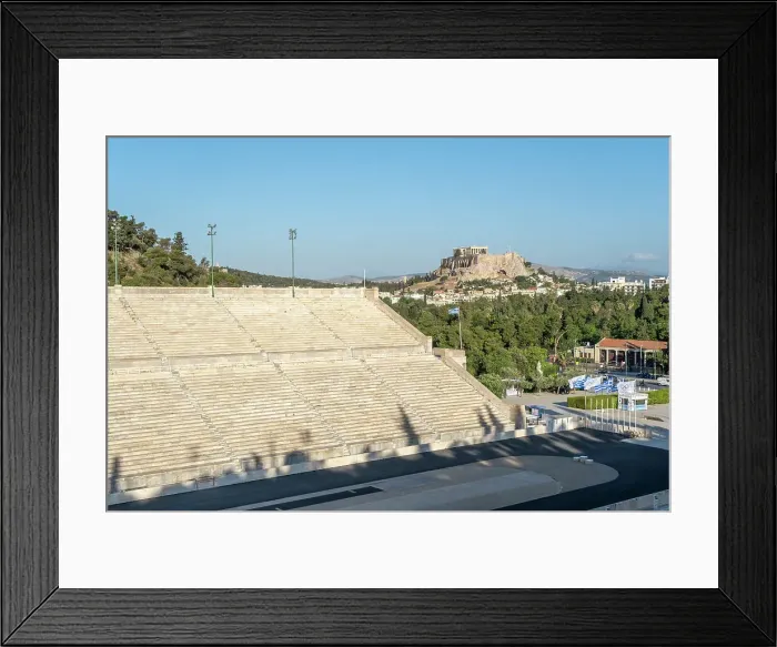 Framed Print : Panathenaic Stadium (site of the first modern day Olympic games in 1896) Athens, Greece Framed Print : Panathenaic Stadium (site of the first modern day Olympic games in 1896) Athens, Greece