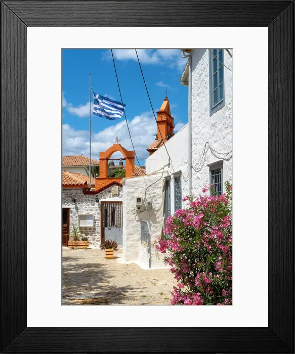 Framed Print : Hydra Town, Hydra (Ydra) Island, Saronic Islands, Greece Framed Print : Hydra Town, Hydra (Ydra) Island, Saronic Islands, Greece