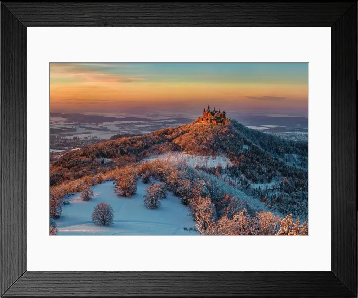 Framed Print : Hohenzollern Castle, Hechingen, Swabian Jura, Baden-Wurttemberg, Germany Framed Print : Hohenzollern Castle, Hechingen, Swabian Jura, Baden-Wurttemberg, Germany