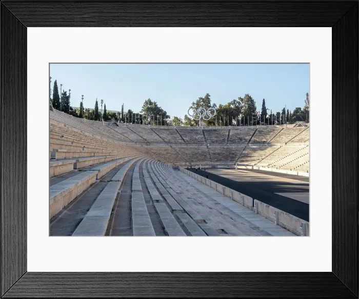 Framed Print : Panathenaic Stadium (site of the first modern day Olympic games in 1896) Athens, Greece Framed Print : Panathenaic Stadium (site of the first modern day Olympic games in 1896) Athens, Greece